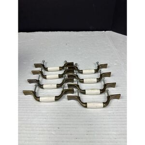 Vintage National Lock FI-3854‎ Drawer Pulls-Set of 8